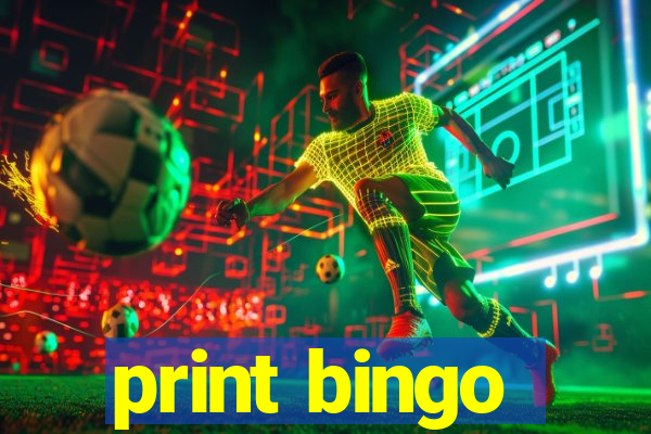 print bingo